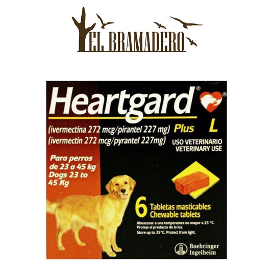 CARDOMEC/HEARTGARD PLUS 23-45K 272MG(CAFE) 6X1TB