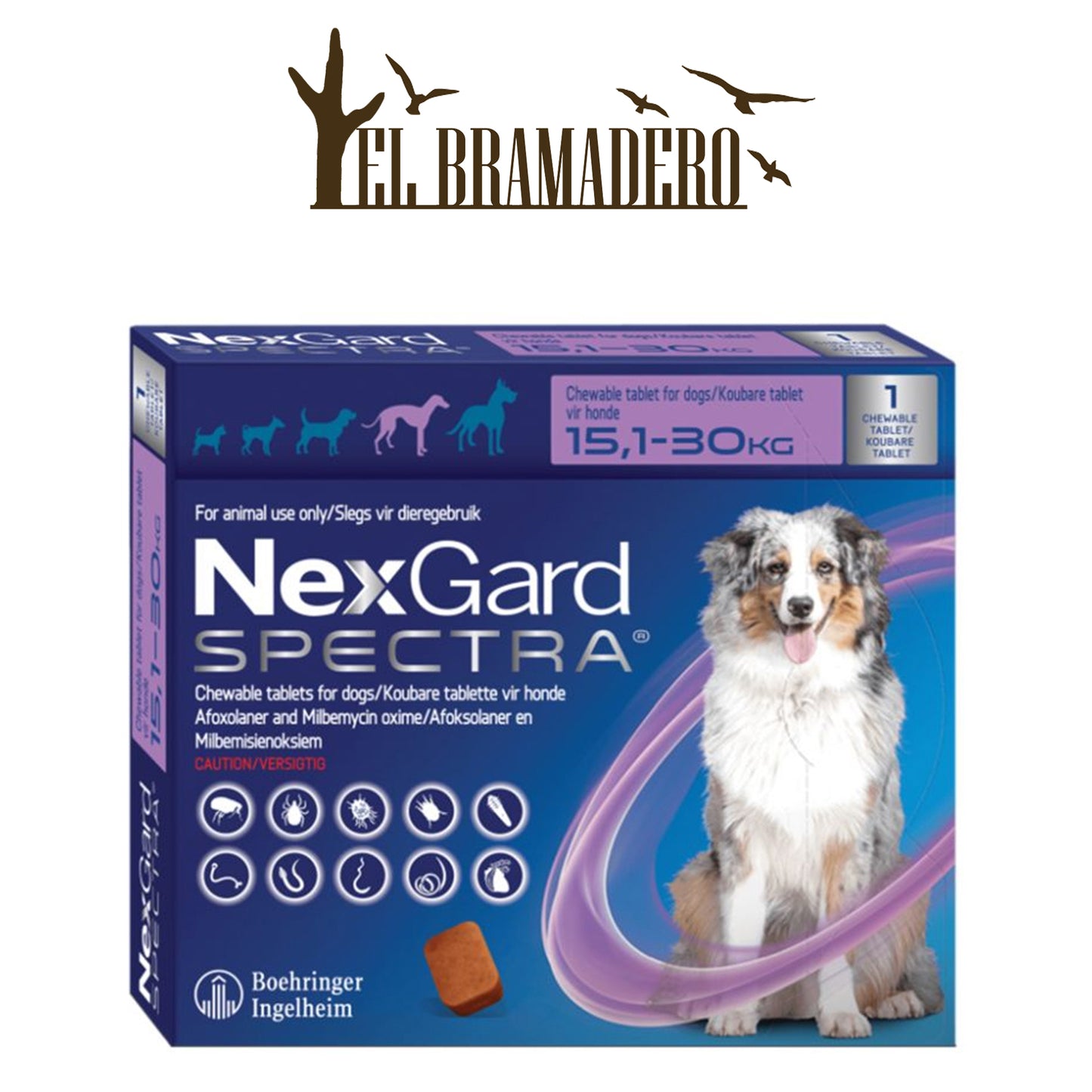 NEXGARD SPECTRA 15.1 A 30 KG 1 TAB