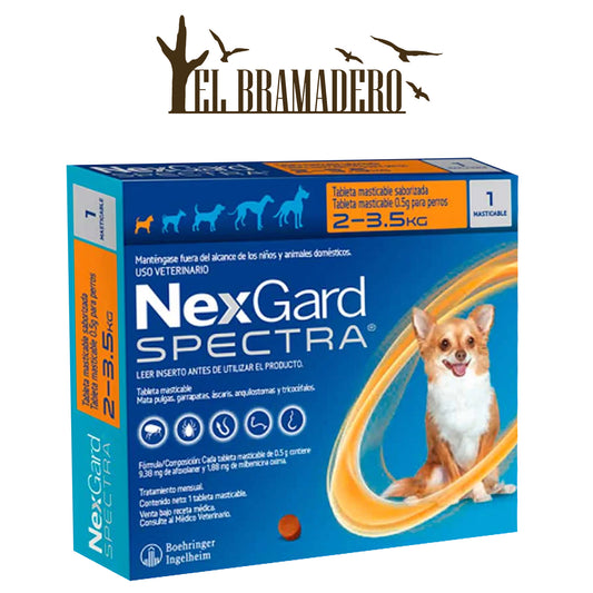 NEXGARD SPECTRA 2 A 3.5 KG 1 TABLETA