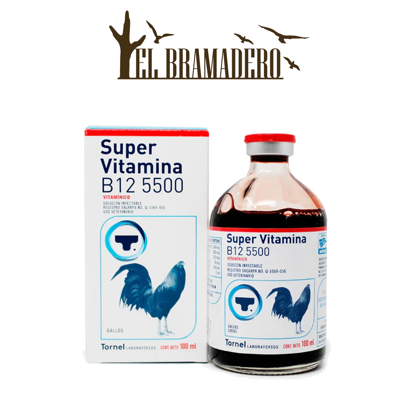 SUPER VITAMINA B12 5500 GALLOS 100 ML TORNEL